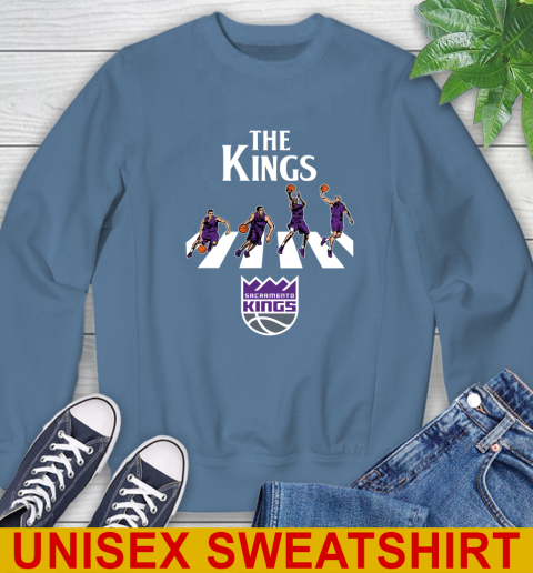NBA Basketball Sacramento Kings The Beatles Rock Band Shirt Sweatshirt 10