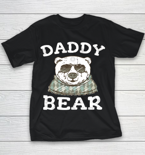 Father's Day Funny Gift Ideas Apparel  Daddy Bear  Gift Funny Dad Funny Father T Shirt Youth T-Shirt
