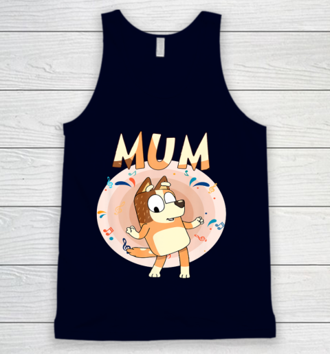 Bluey Dad Mom Funny Family Mother's Day Tank Top 3