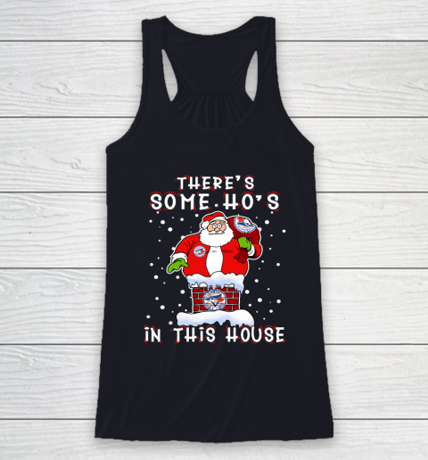 Toronto Blue Jays Christmas There Is Some Hos In This House Santa Stuck In The Chimney MLB Racerback Tank 7