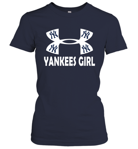 MLB New York Yankees Girl Under Armour Baseball Sports Youth T-Shirt