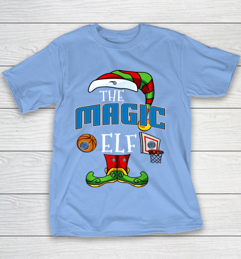Orlando Magic Christmas ELF Funny NBA Youth T-Shirt 8