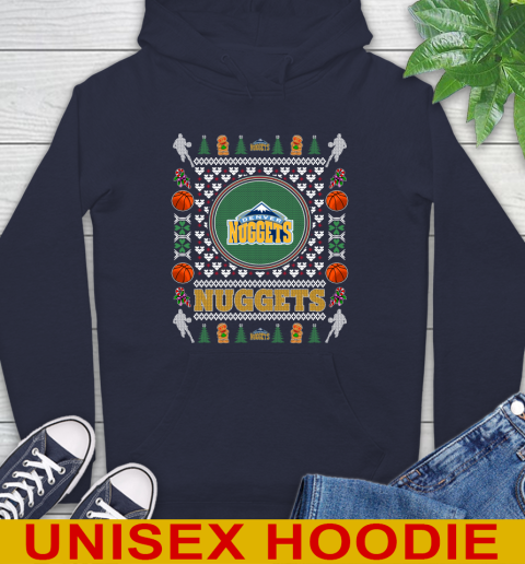 Denver Nuggets Merry Christmas NBA Basketball Loyal Fan Hoodie 3