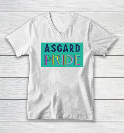 Asgard Pride LGBT V-Neck T-Shirt