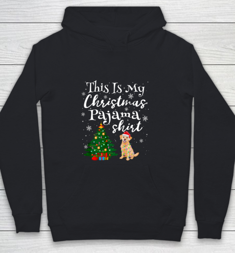 This is my Christmas Pajama Shirt Labrador Lover Dog Youth Hoodie
