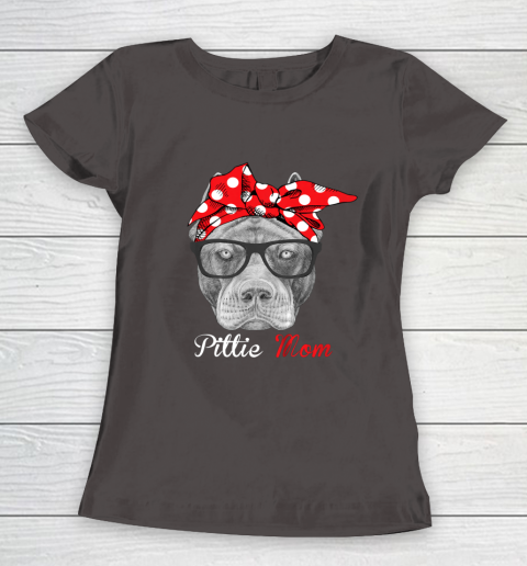 Dog Mom Shirt Pittie Mom Shirt for Pitbull Dog Lovers Mothers Day Women's T-Shirt 7