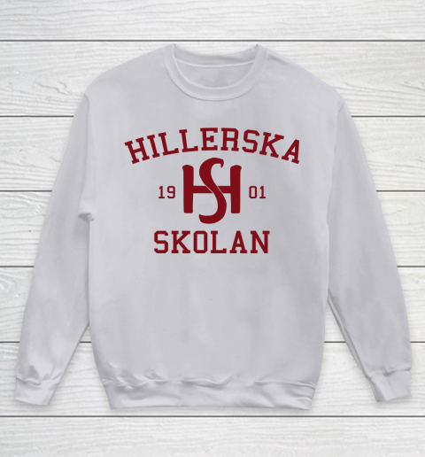 Hillerska Grey  Young Royals Hillerska School Youth Sweatshirt 2