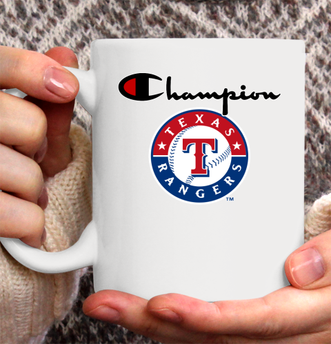 MLB Baseball Texas Rangers Champion Shirt Ceramic Mug 15oz