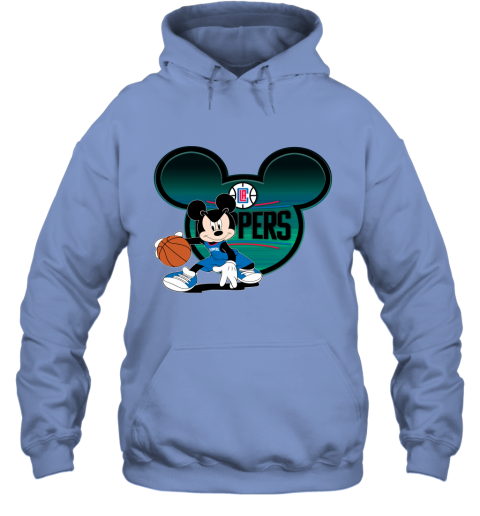 NBA LA Clippers Mickey Mouse Disney Basketball 3Nyqu9x1R7Q hoodie 23 12 eeedec front carolina blue