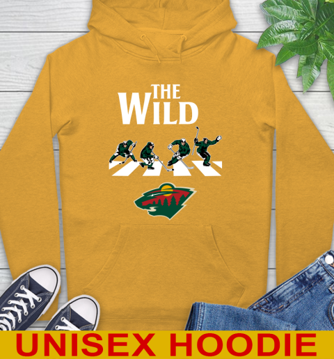 NHL Hockey Minnesota Wild The Beatles Rock Band Shirt Hoodie 2
