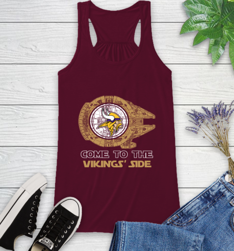 NFL Come To The Minnesota Vikings Wars Football Sports Racerback Tank 2
