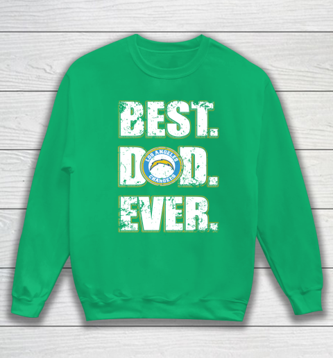 NFL Los Angeles Chargers Football Best Dad Ever Family Shirt Sweatshirt 5