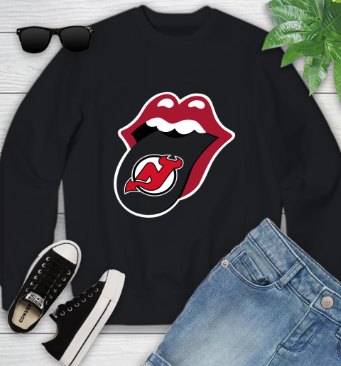 New Jersey Devils NHL Hockey Lips I Root For My Team Adoring Fan 116