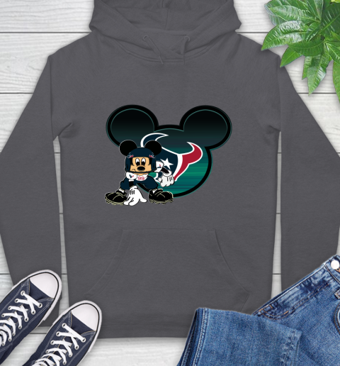 NFL Houston Texans Mickey Mouse Disney Football T Shirt Hoodie 7