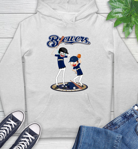 MLB Milwaukee Brewers Rick And Morty Baseball 13