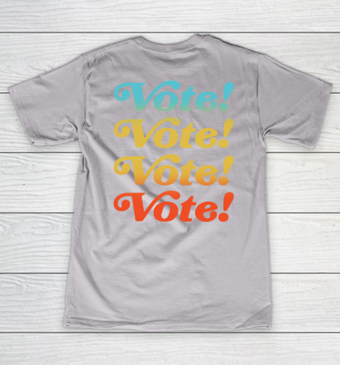Dont Trip Vote Shirt - Harry Styles Vote (print in front and back) Women's V-Neck T-Shirt 9