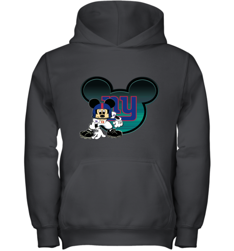 NFL New York Giants Mickey Mouse Disney Football T Shirt 0puMkVJBVZq youth hoodie 43 95 151514 front black