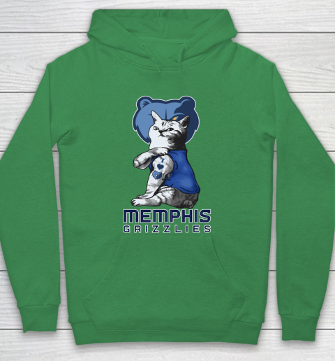 NBA Basketball My Cat Loves Memphis Grizzlies Hoodie 5