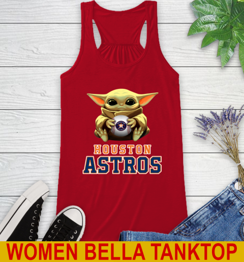 MLB Baseball Houston Astros Star Wars Baby Yoda Shirt 42