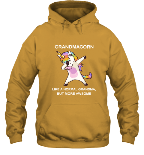 Unicorn Grandmacorn Dabbing Like A Normal Grandma But More Awesome Hoodie