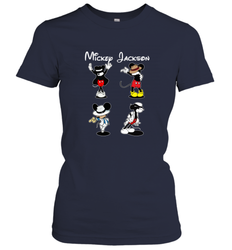 tm8i mickey jackson four style dance micheal jackson ladies t shirt 20 front navy