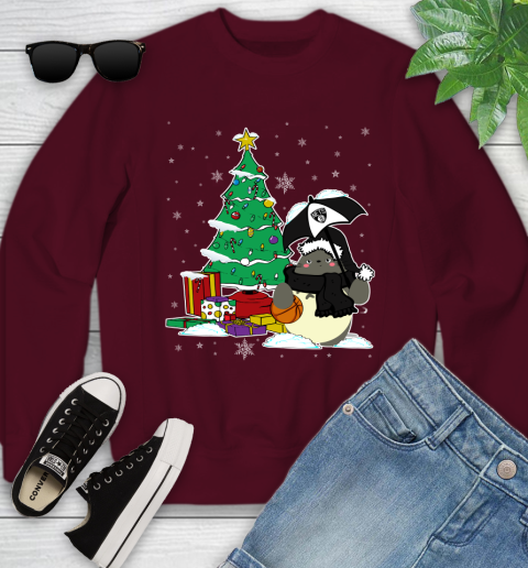 Brooklyn Nets NBA Basketball Cute Tonari No Totoro Christmas Sports Youth Sweatshirt 4