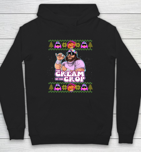 Macho The Cream of The Crop,Wrestling Ugly Christmas Hoodie