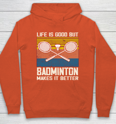 Orange life is good hoodie on sale