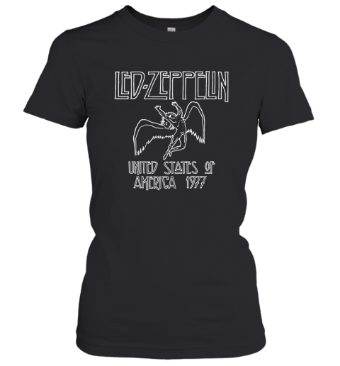 Led Zeppelin 1977 Tour Unisex Crewneck Women's T-Shirt