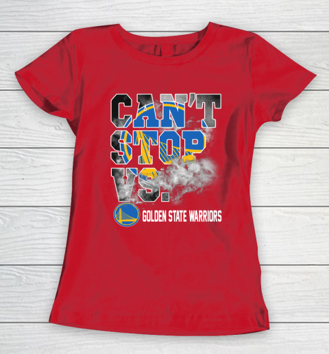 NBA Golden State Warriors Basketball Can't Stop Vs Women's T-Shirt 9