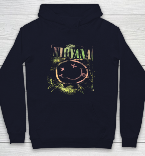 Vintage Nirvanas Smile Design Limited Youth Hoodie 2