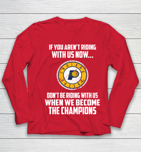 NBA Indiana Pacers Basketball We Become The Champions Youth Long Sleeve 8