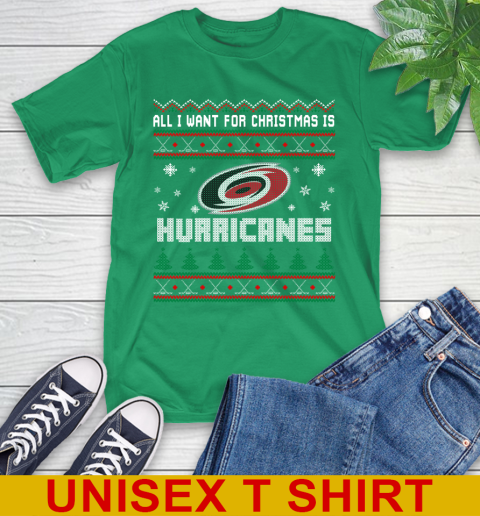Carolina Hurricanes NHL Hockey All I Want For Christmas Is My Team Sports 7