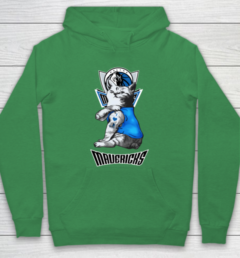 NBA Basketball My Cat Loves Dallas Mavericks Hoodie 5