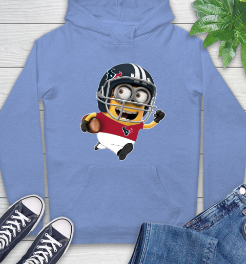 NFL Houston Texans Minions Disney Football Sports Hoodie 11