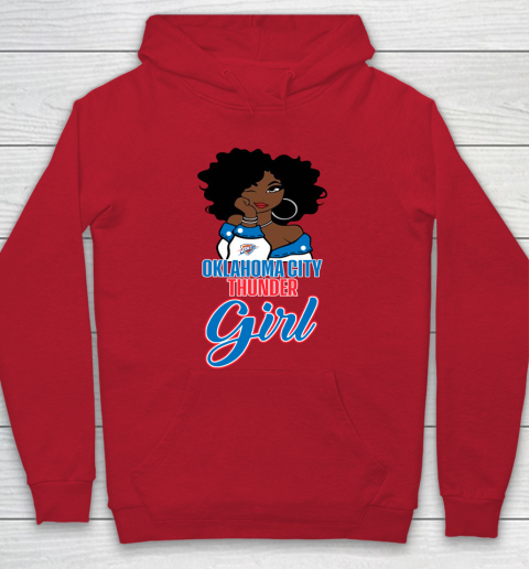 Oklahoma City Thunder Girl NBA Hoodie 10