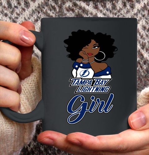 Tampa Bay Lightning Girl NHL Ceramic Mug 11oz