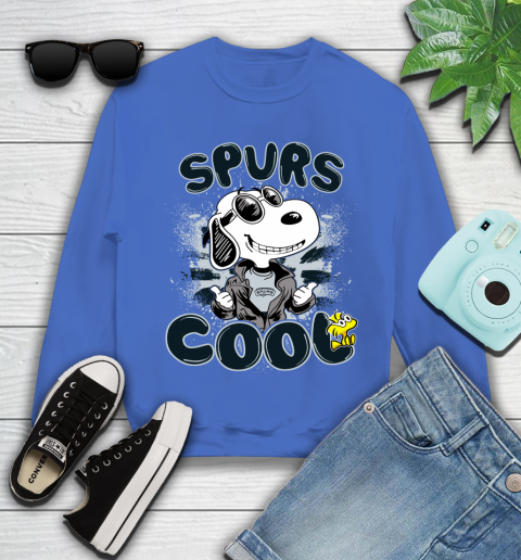 NBA Basketball San Antonio Spurs Cool Snoopy Shirt Youth Sweatshirt 5