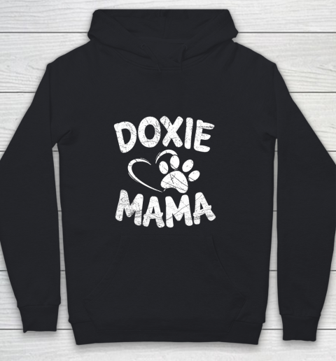 Dog Mom Shirt Doxie Mama T Shirt Dog Mom Dachshund Weiner Owner Gifts Youth Hoodie