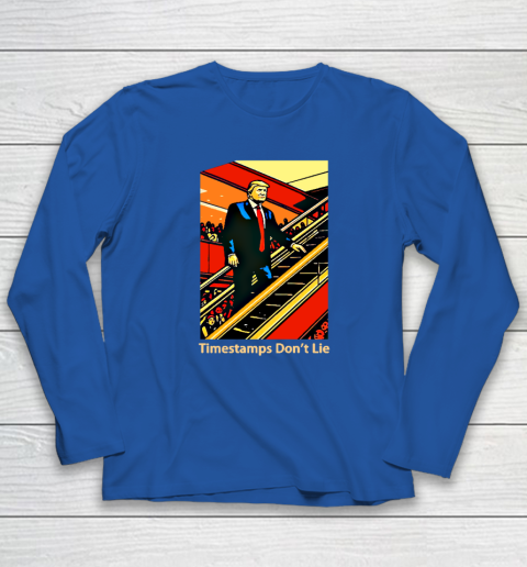 Rattle Trap 1776 Knew Before You Escalator Truth Long Sleeve T-Shirt 5