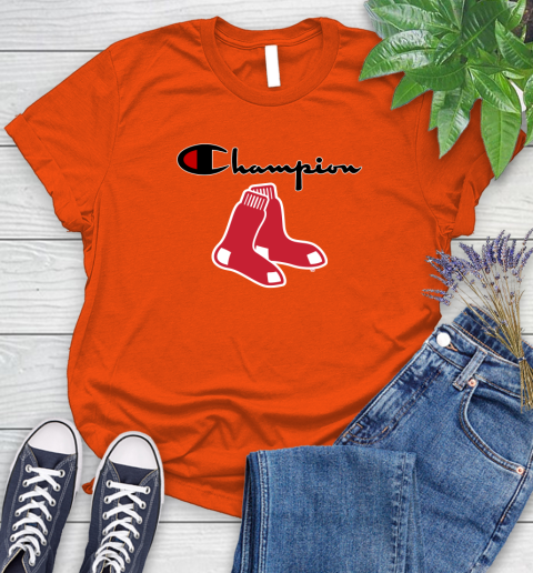 MLB Baseball Boston Red Sox Champion Shirt Women's T-Shirt 2