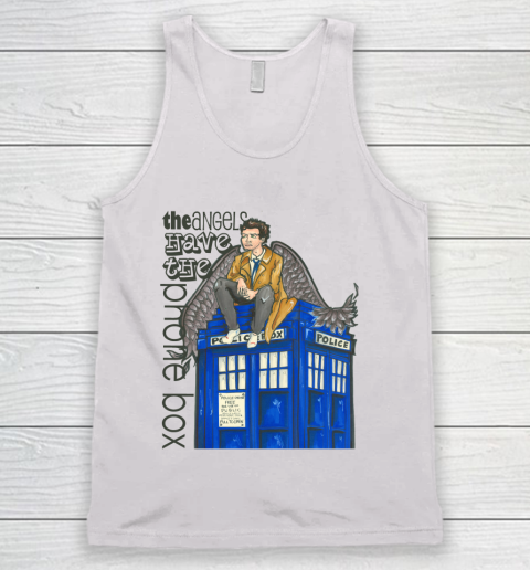Doctor Who Shirt The Angels Have the Phone Box Tank Top