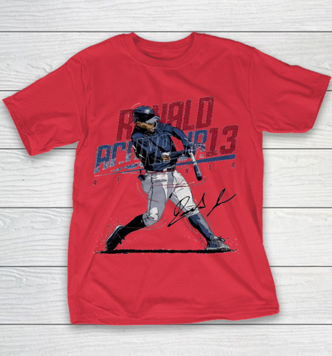 Ronald Acuna Jr 13 Youth T-Shirt 7