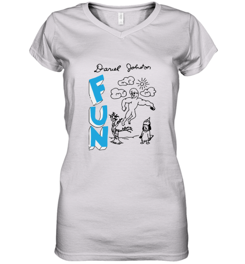 Daniel Johnston Life In Vain Shirt Women's V-Neck T-Shirt