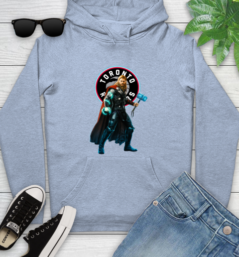 NBA Thor Avengers Endgame Basketball Toronto Raptors Youth Hoodie 11 NBA Thor Avengers Endgame Basketball Toronto Raptors Youth Hoodie - Image 11