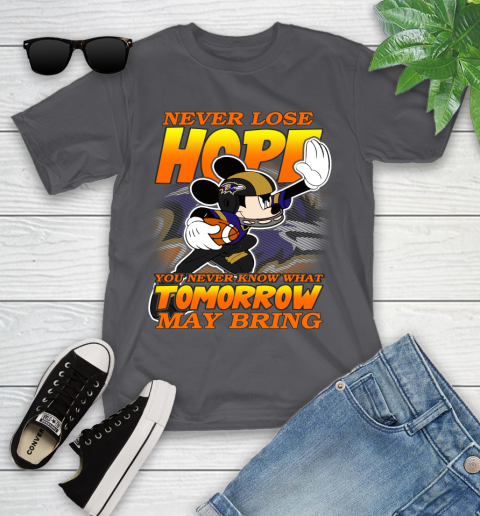 Buffalo Bills NFL Football Mickey Disney Never Lose Hope (2) Youth T-Shirt 6