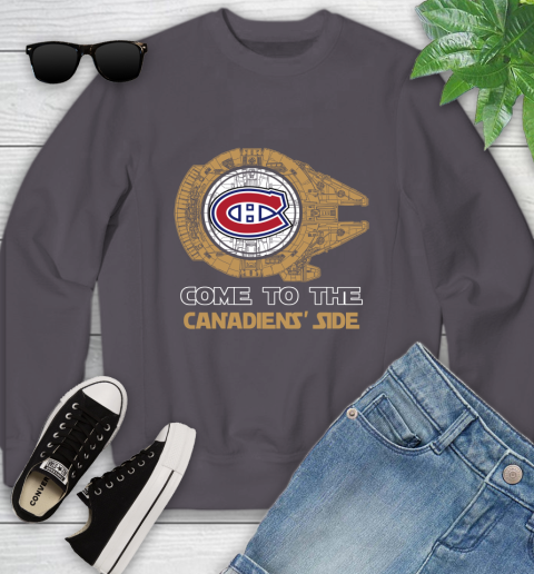 NHL Come To The Montreal Canadiens Wars Hockey Sports Youth Sweatshirt 5