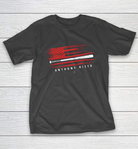 Anthony Rizzo Tshirt Baseball Flag Graphic T-Shirt
