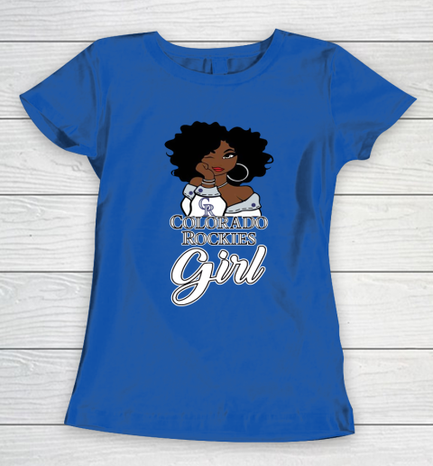Colorado Rockiess Girl MLB Women's T-Shirt