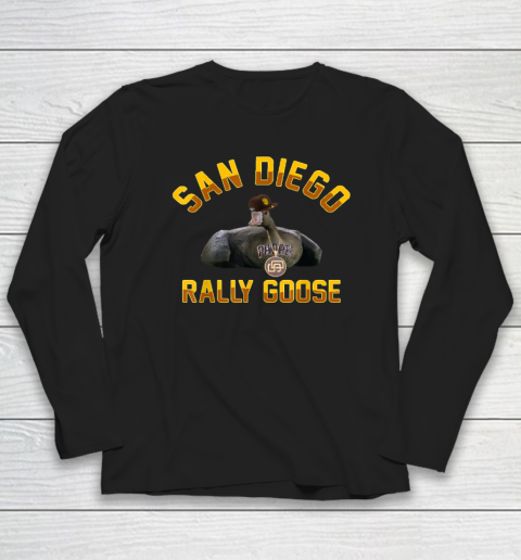 San Diego Rally Goose Funny LFGSD Goose Long Sleeve T-Shirt